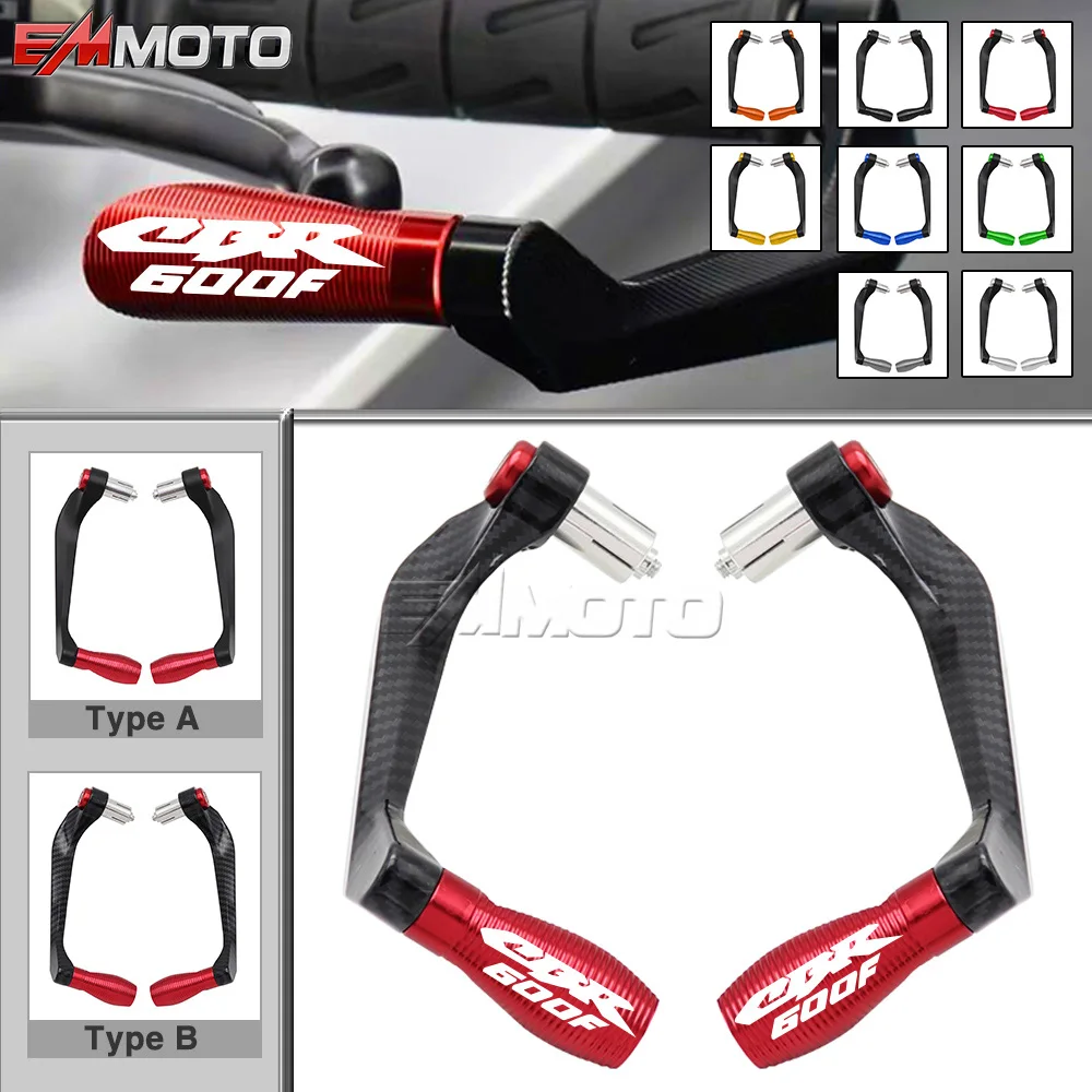 

For HONDA CBR600F CBR 600F Motorcycle Accessories 22mm CNC Aluminum Handlebar Brake Clutch Levers Handle Bar Guard Protector