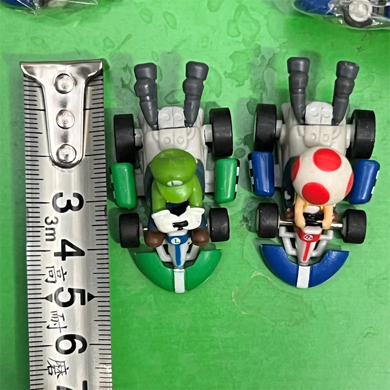 Фигурка героя аниме Super Mairoes модель автомобиля с отрывом Луиджи боусер Варио