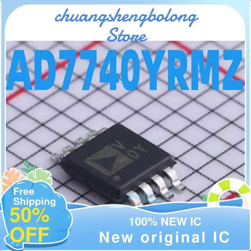 5 шт. ad7740 ad7740yrmz AD7740YRMZ-REEL7 Voy msop8 новая оригинальная микросхема