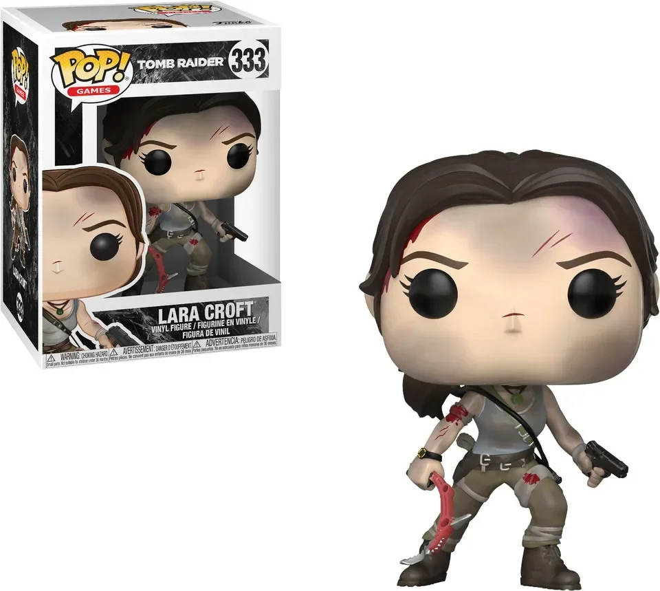 Поп-игры Funko Lara Croft 168. # Tomb Raider 333 Виниловая фигурка коллекция кукол рождественских