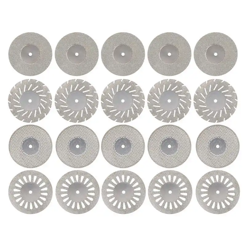 5 шт./набор ультратонкие двусторонние алмазные диски