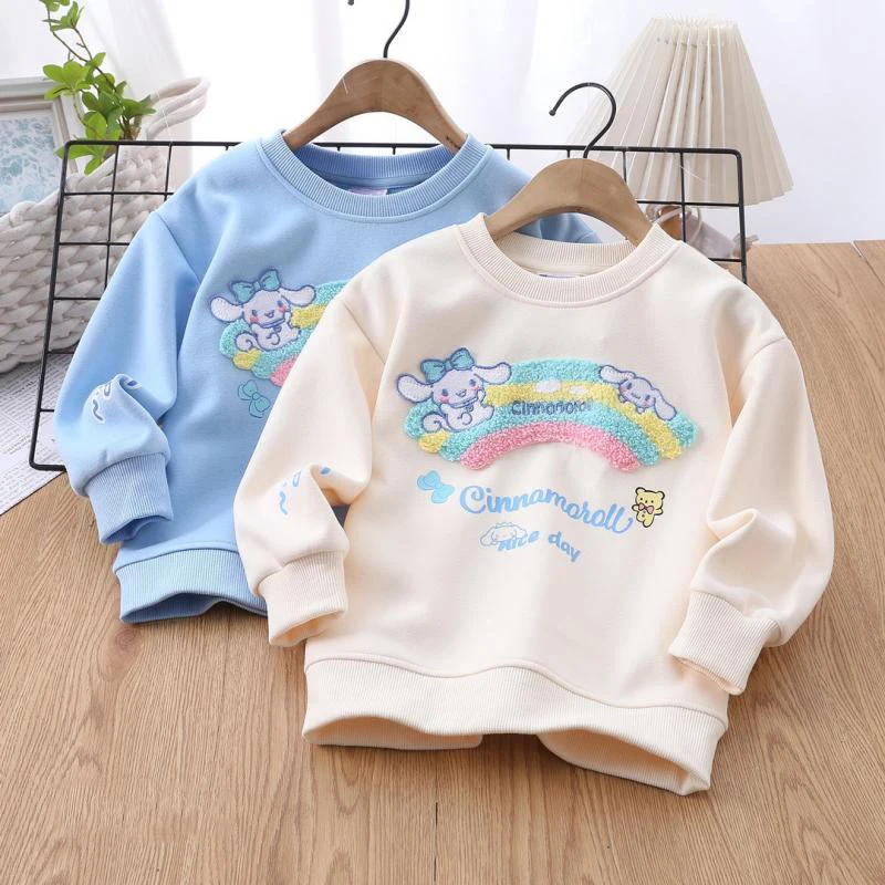 

Детский свитшот Sanrio в стиле аниме, с длинным рукавом
