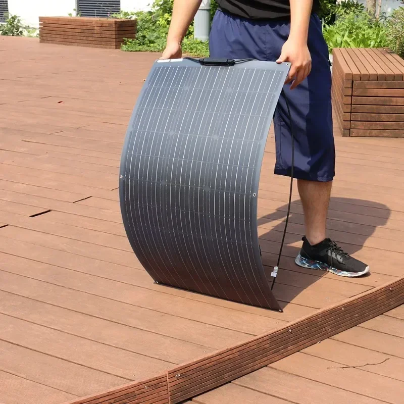 Комплект солнечной панели 100 Вт 200 300 400 или гибкая монофотоэлектрическая