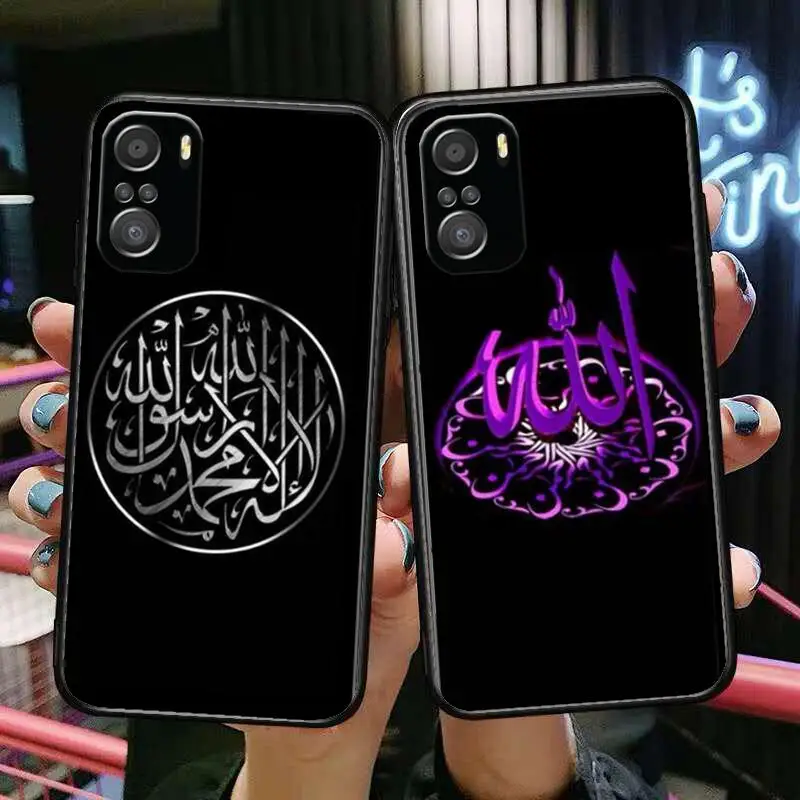 

Arab Muslim Islamic Pattern Phone Case For xiaomi redmi 11 Lite pro Ultra 10 9 8 MIX 4 FOLD 10T Black Cover Silicone Back Prett