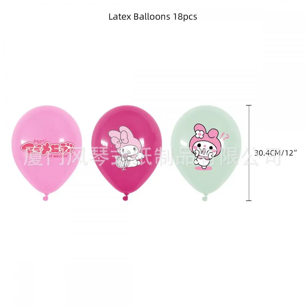 Набор воздушных шаров Melody из мультфильма на день рождения игрушечные аниме