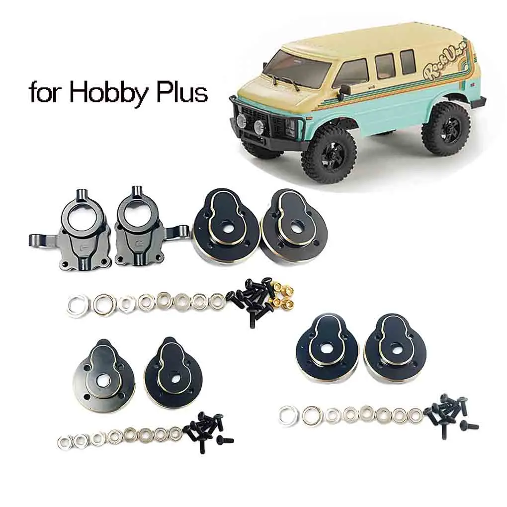 Латунные передние и задние ролики для Hobby Plus 1/18 CR18P Rock Van RC
