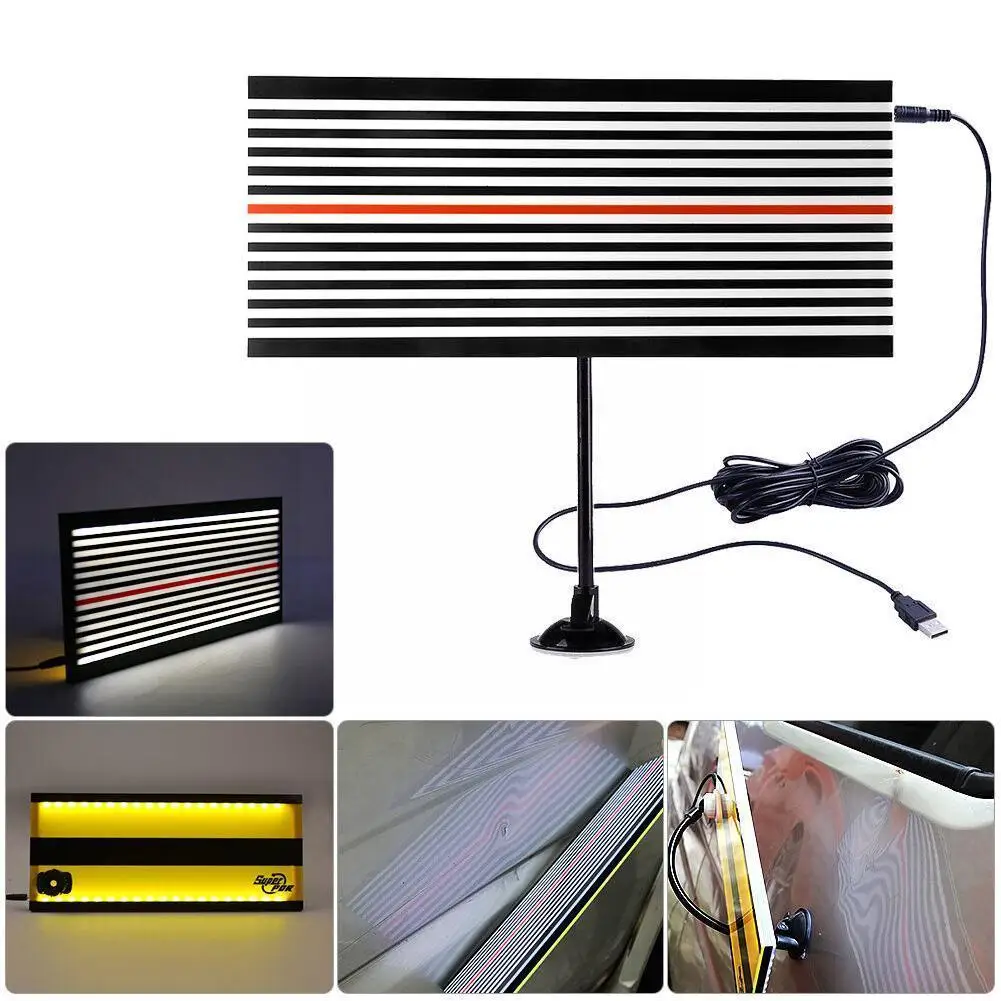 

Pdr Led Line Board Light Dent Reflector Lamp Dent Repair Tools Dent For Auto Body Dent Remove Automobile Maintenance A3p4