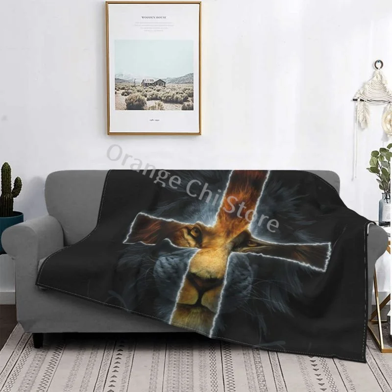 

Cross Versatile Flannel Awesome Warm Blanket For Home All Seasons