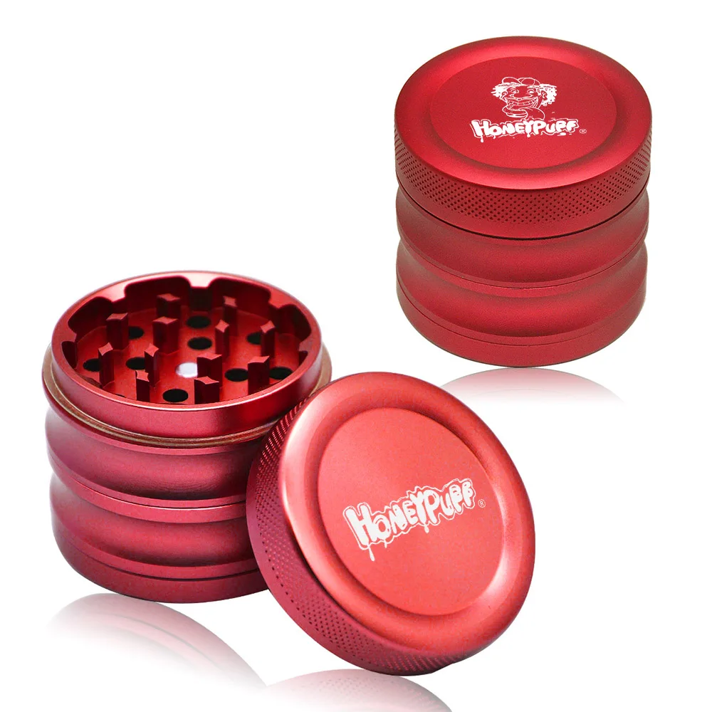 

4-слойная алюминиевая измельчитель для трав, 56 мм