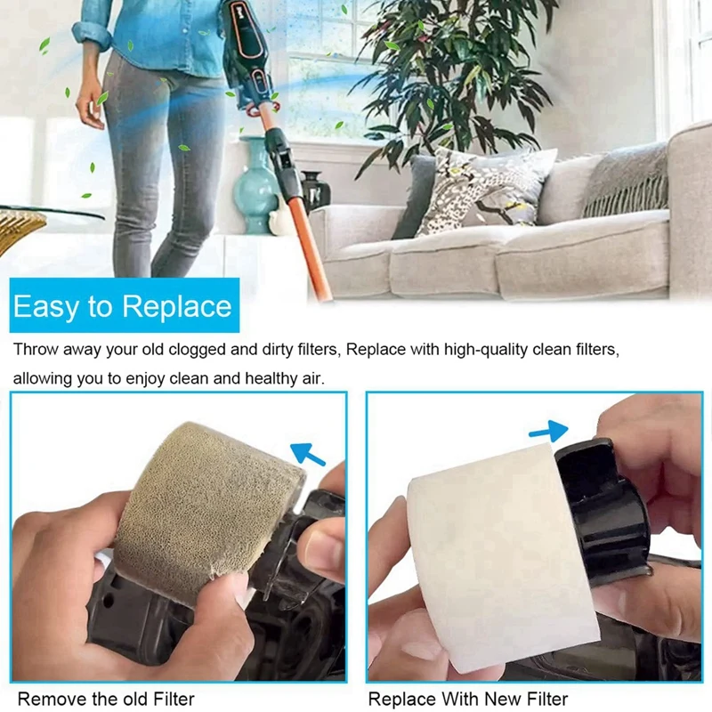 HEPA Filter For Shark IF100 HV390 IF200 IC205 Vacuum Cleaner Accessories Part XPSTMF100 &amp XPREMF100