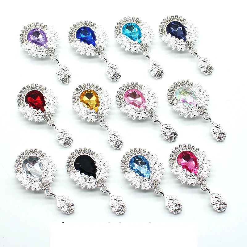 

Новинка, 22*43 мм, 10 шт., сплав, акриловая женская брошь, украшения, аксессуары «сделай сам», одежда, поздравительная открытка, бокал для вина, по...