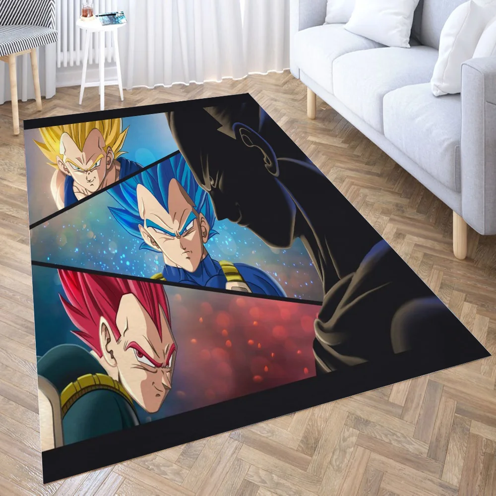

Vegeta Showdown New Pattern Floor Mat Door Mat Big Baby Crawl Carpet Non-slip Sheet Bedroom Living Room Home Decora