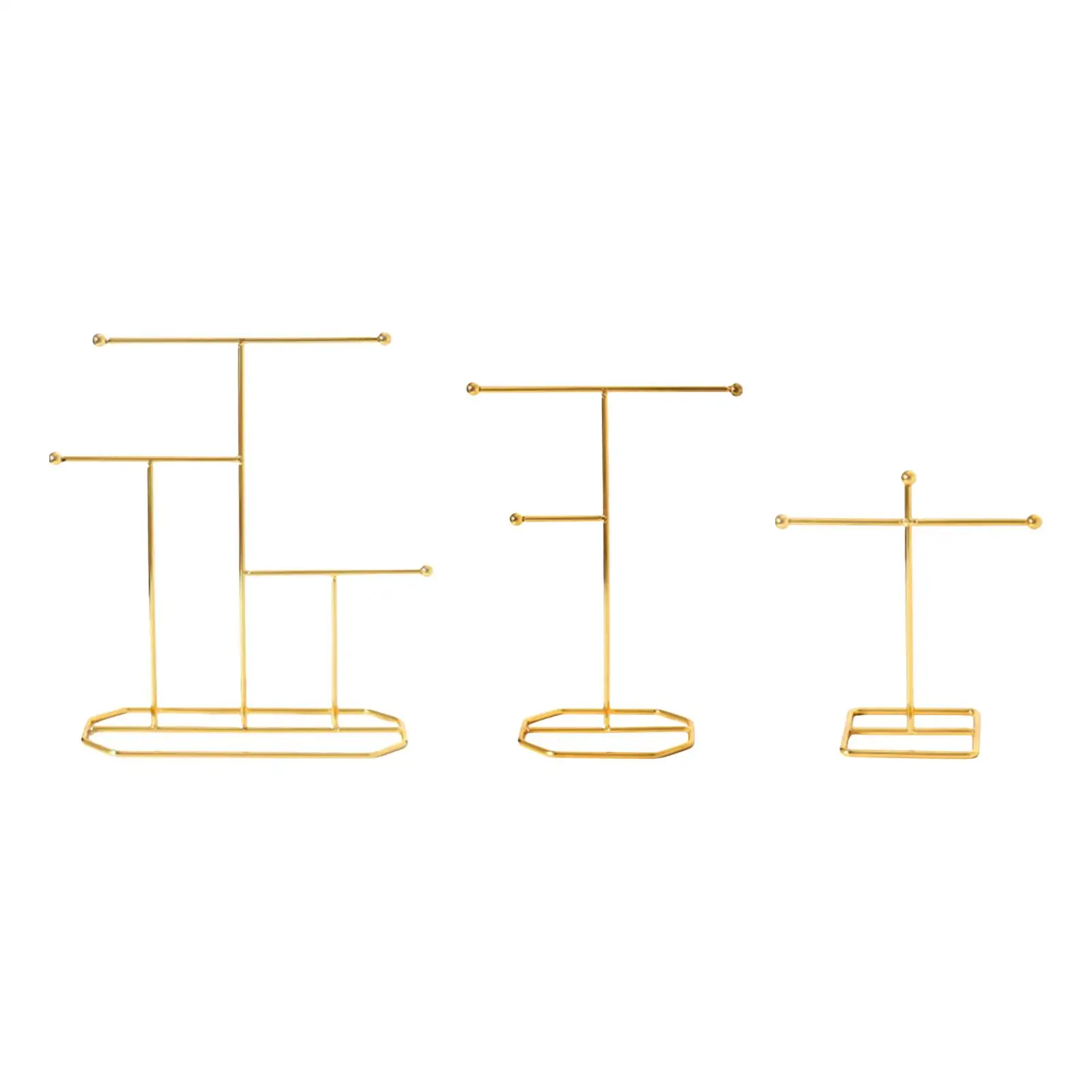 

Jewelry Display Stand Decoration Multipurpose Organizer Metal Housewarming Gifts for Shops Bangles