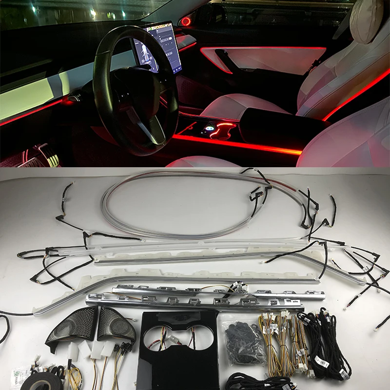 

Оригинальный заводской светильник с регулировкой яркости для Tesla Model 3