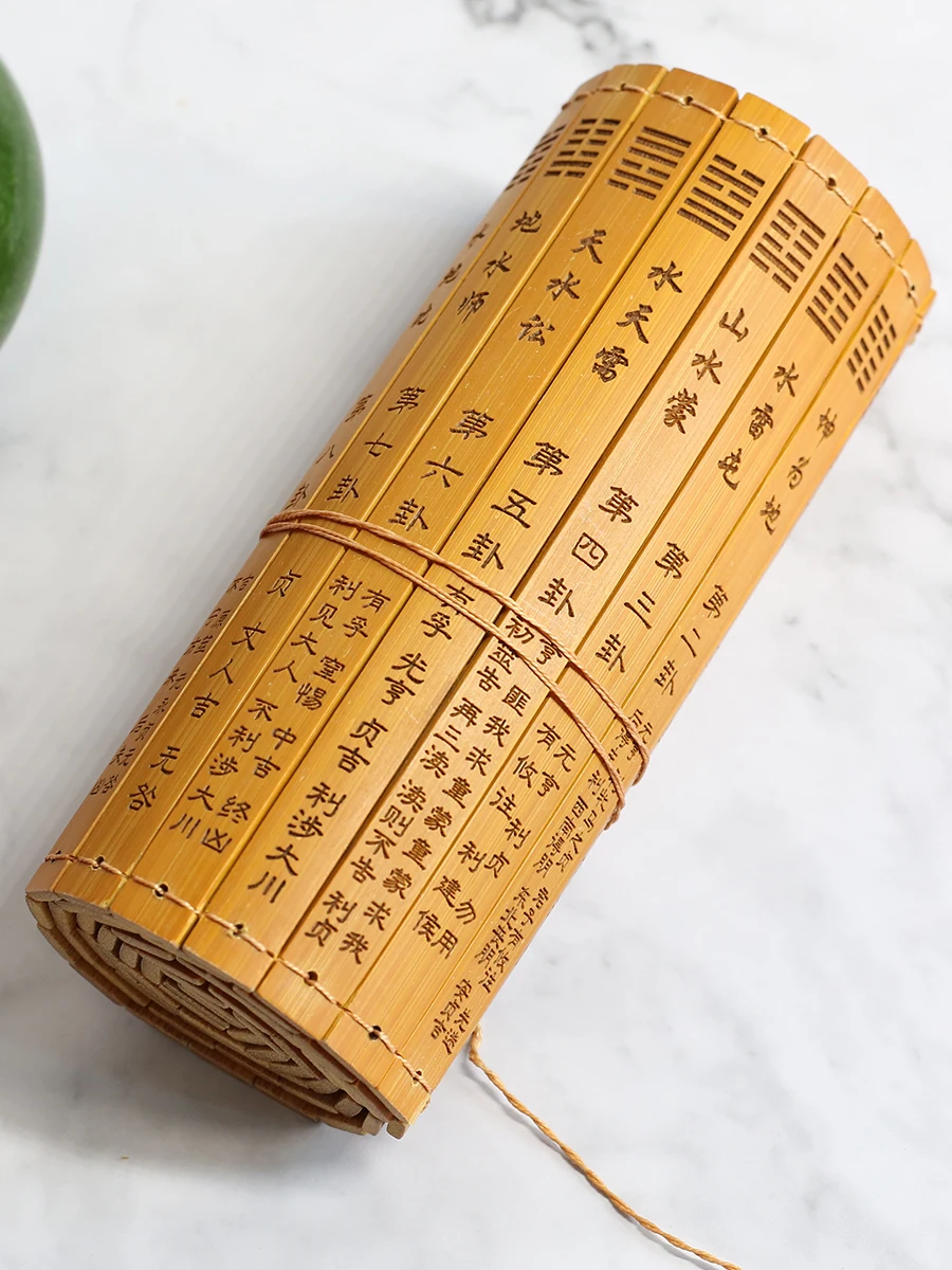 

64 гуаa бамбуковая книга-комбинация гуай ди гуацзян Предисловие гуацзяо дуан 64 предмета китайской культуры высотой 15,8 см