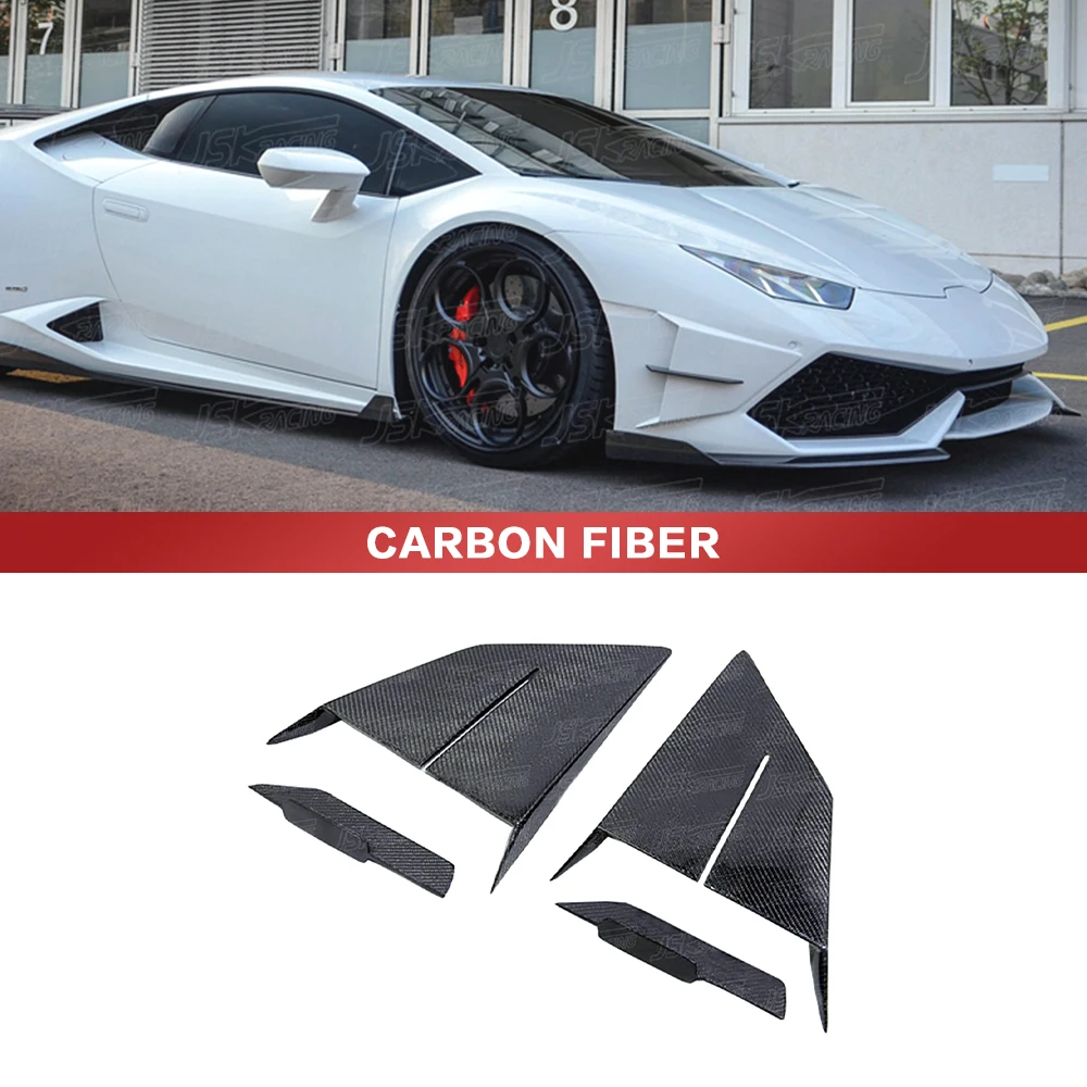 D Style настоящие Углеродные волокна передний бампер Lp610-4 для Lamborghini Huracan 2014-2016