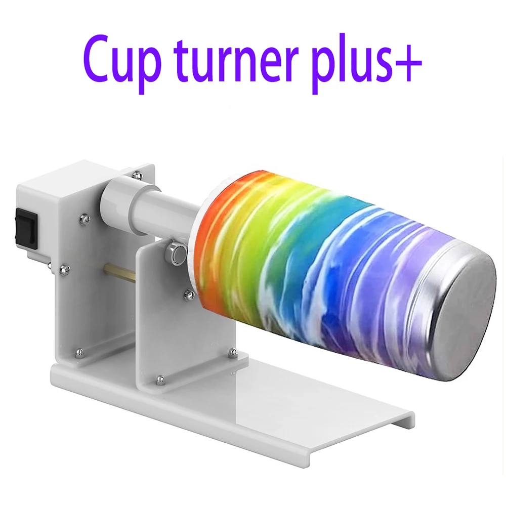 Cup Turner Spinner Kit for Crafts Tumbler Cup Tumbler Turner Machine For DIY Gitter Expoy Crafts Tumbler Cup Turner Machine