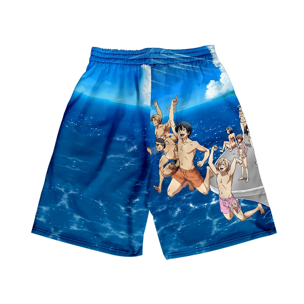 Hellbound 2022 new 3D men's and women's summer trend loose shorts all-match tide brand fashion