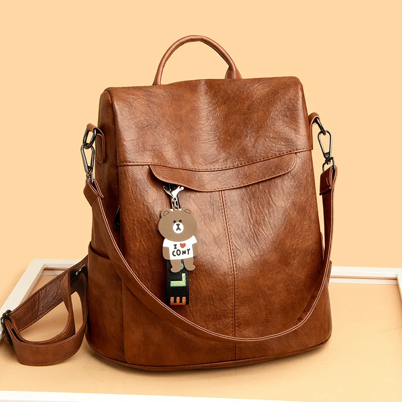 Водонепроницаемый женский многофункциональный противоугонный рюкзак из