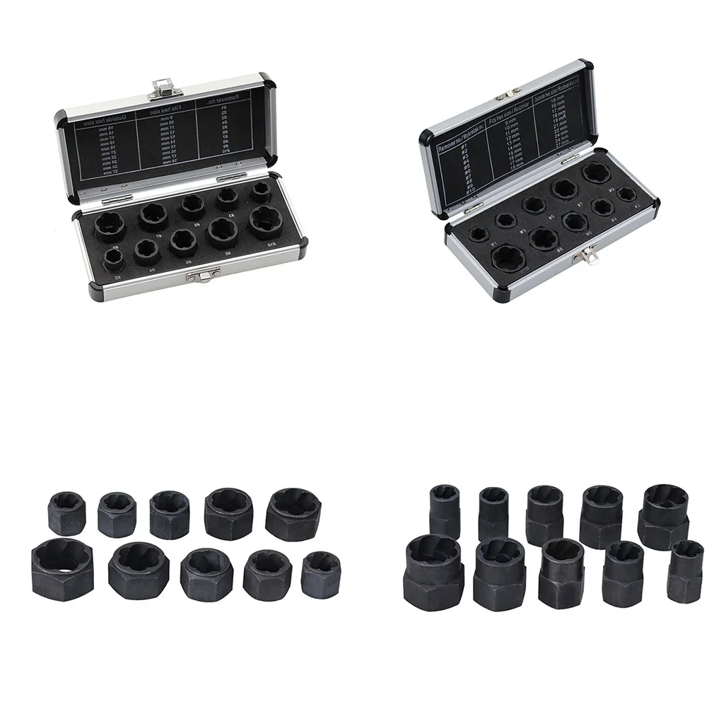 

10X Screw Remover Nut Removal Ball Puller Multipurpose Professional High Case