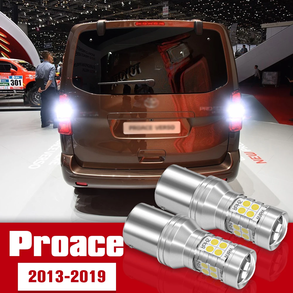 

2pcs Reverse Light Accessories LED Bulb Lamp For Toyota Proace 2013-2019 2014 2015 2016 2017 2018
