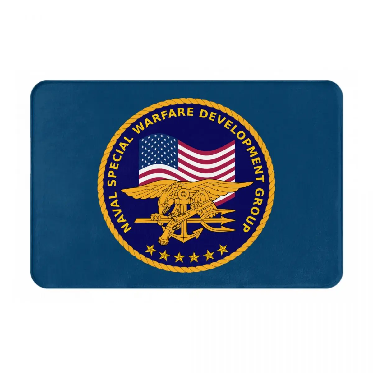 

United States Navy SEALs Printed Doormat Floor Mat Home Creative Mat Super Soft Absorbent Bathroom Door Mat Door Entrance Mat