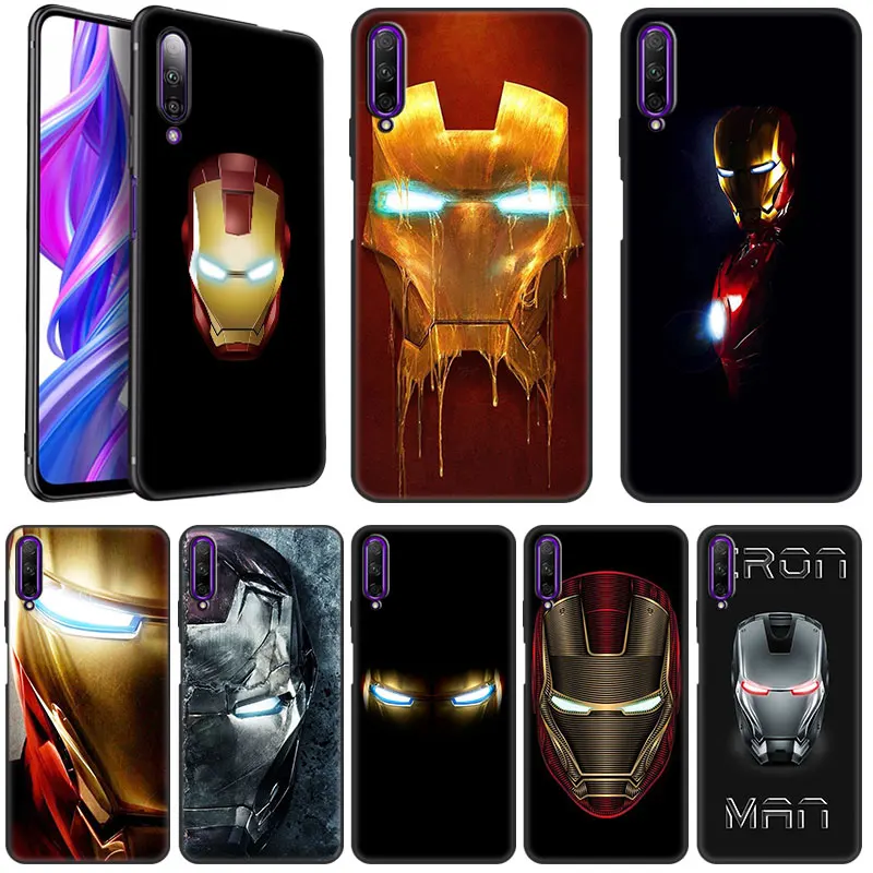 

Marvel Iron Man Case For Huawei Y9 Prime 2019 Y9A Y7A Y5P Y6P Y7P Y8P Y5 Y6 Y7 Prime 2018 Y6S Y8S Y9S Black Soft Cover