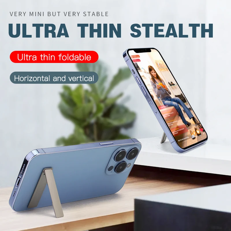 

Universal Desktop Mobile phone support magnetic car holder Foldable Stand for cell phone For iphone 13 mini mi 9 se samsung s20