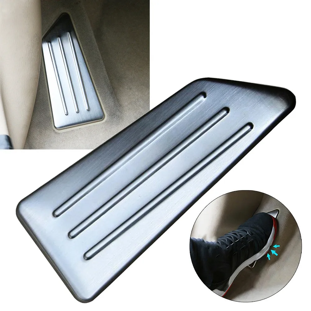 

Footrest Put Feet Cover Trim For Toyota Corolla 2014-2018 Put Set Stainless Steel Titanium High Quality Brand New Durable