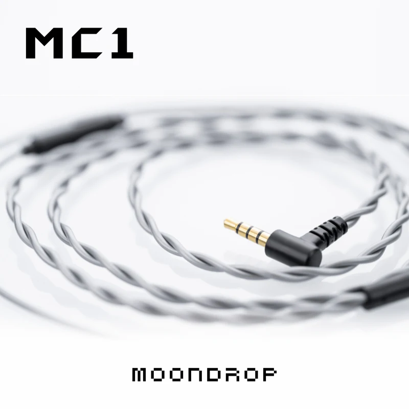 Фото Кабель для обновления MOONDROP MC1, микрофон 3,5 мм, 0,78-2-контактный универсальный микрофонный кабель для CHU II №2