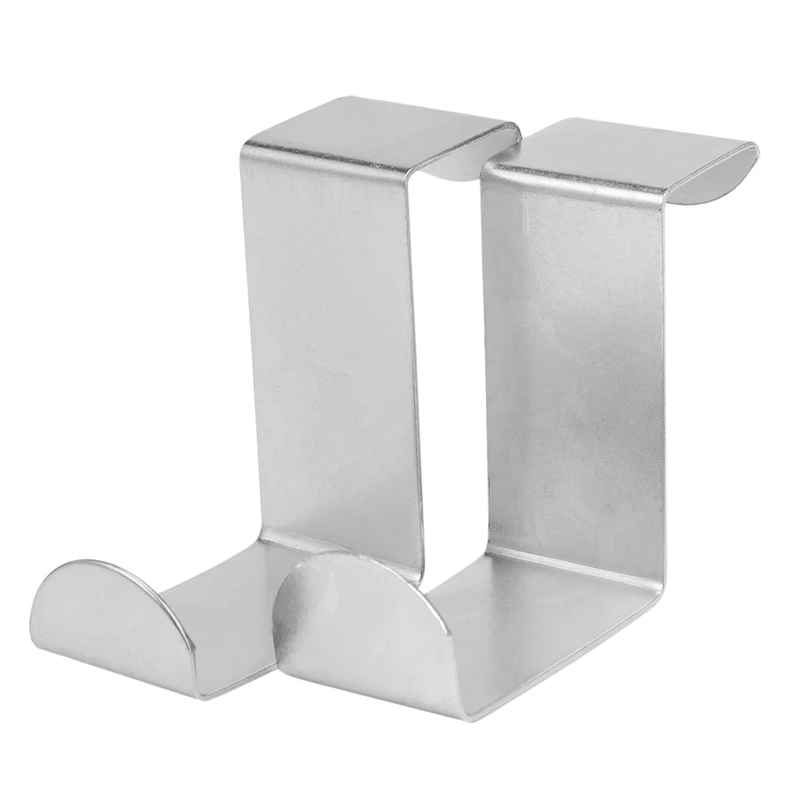 

6 шт., крючок для задней двери, вешалка для одежды из нержавеющей стали для кухонного шкафа