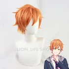 Project SEKAI цветная сцена! Парик для косплея Shinonome Akito, термостойкий синтетический, с шапочкой