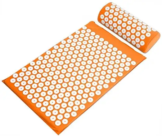 

Yoga Mat and Pillow Set for Back and Neck Pain Relief and Muscle Relaxation Massage