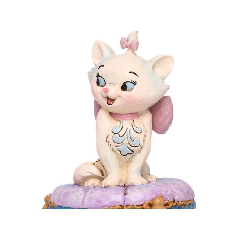 

In Stock New Pvc The Aristocats Disney Marie Cat Animation Character Static Model Toy Desktop Decoration Holiday Surprise Gift