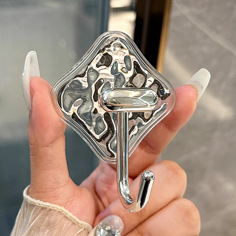 Акриловый роскошный настенный крючок для домашнего декора прочная клейкая