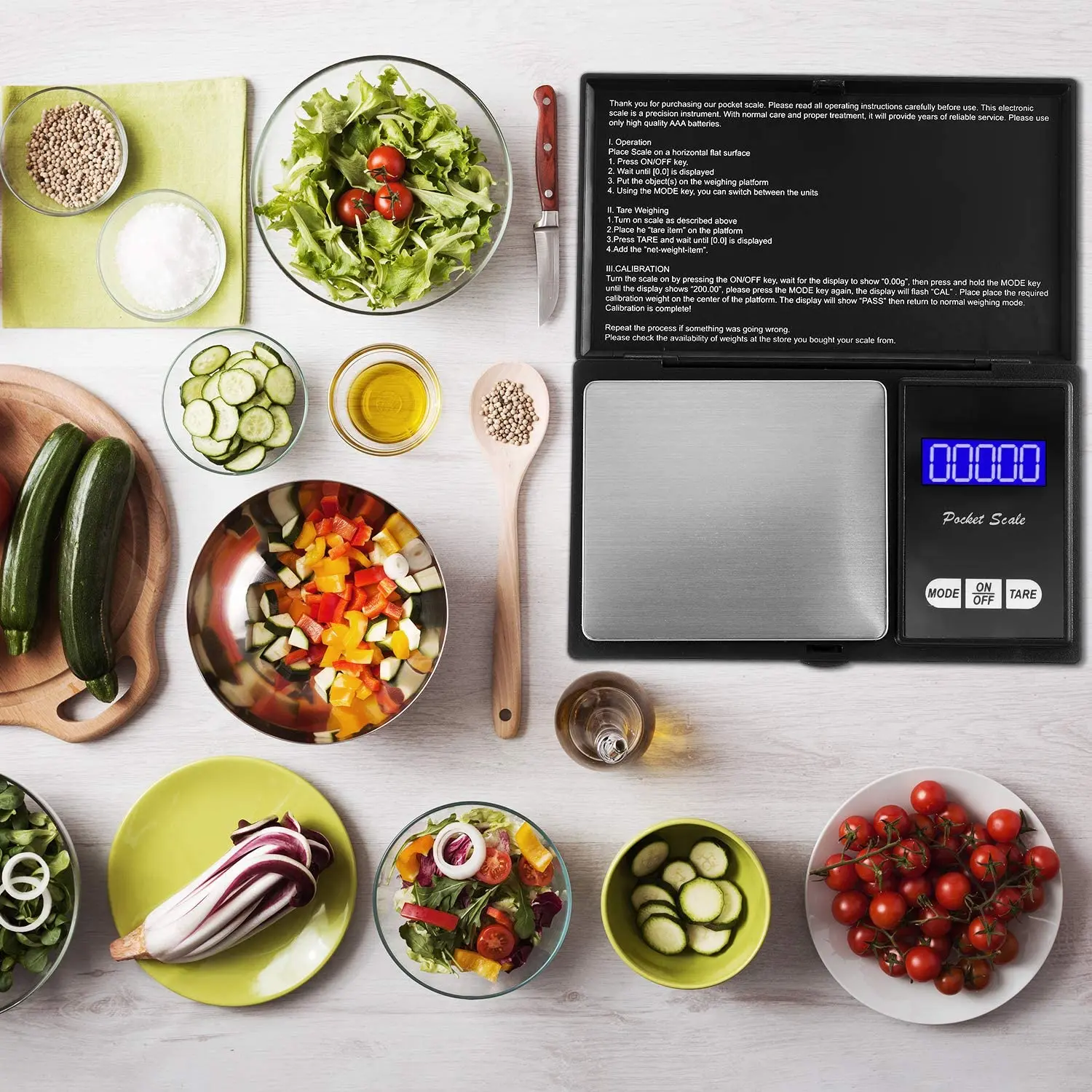 Электронные цифровые весы высокоточный миниатюрный кухонный безмен из