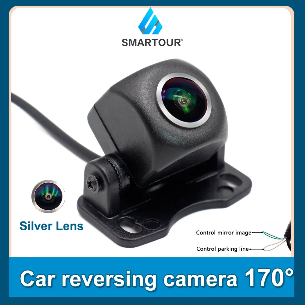 

Car Rear View Camera Reverse Universal HD Color Image Video Night Vision 170 Degree Wide Angle Waterproof Backup For Car Camera