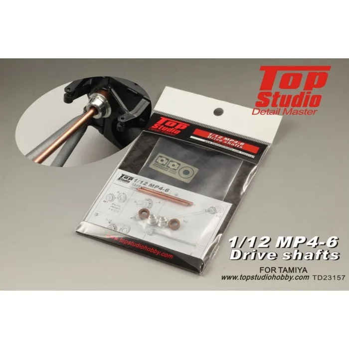 

Top Studio TD23157 1/12 MP4/6 Drive Shafts Detail-up Model Car Modifications Hand Made Model Set