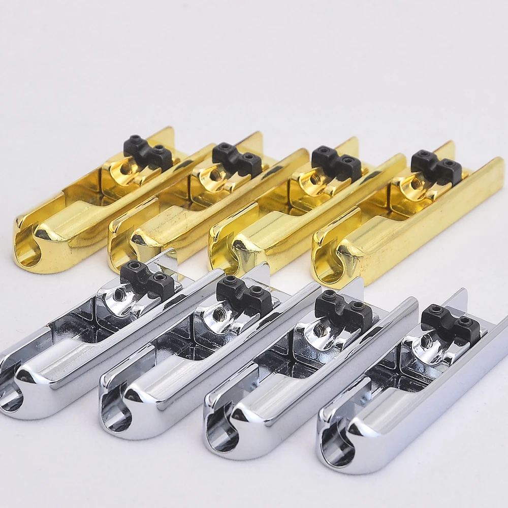 

1 Set Single-String Bass Bridge With Lock Down For 4 Strings Electric Bass