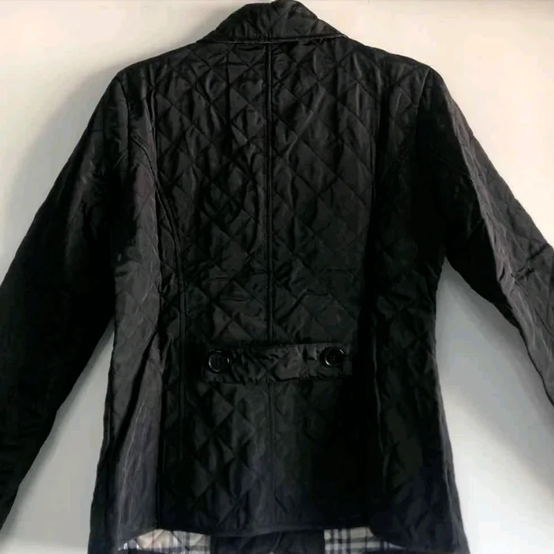 2023 Fashion Casual Fall/winter Lapel Single-breasted Slim-fit Cotton Jacket Small Cotton Coat Female Temperament Slim-fit Warm