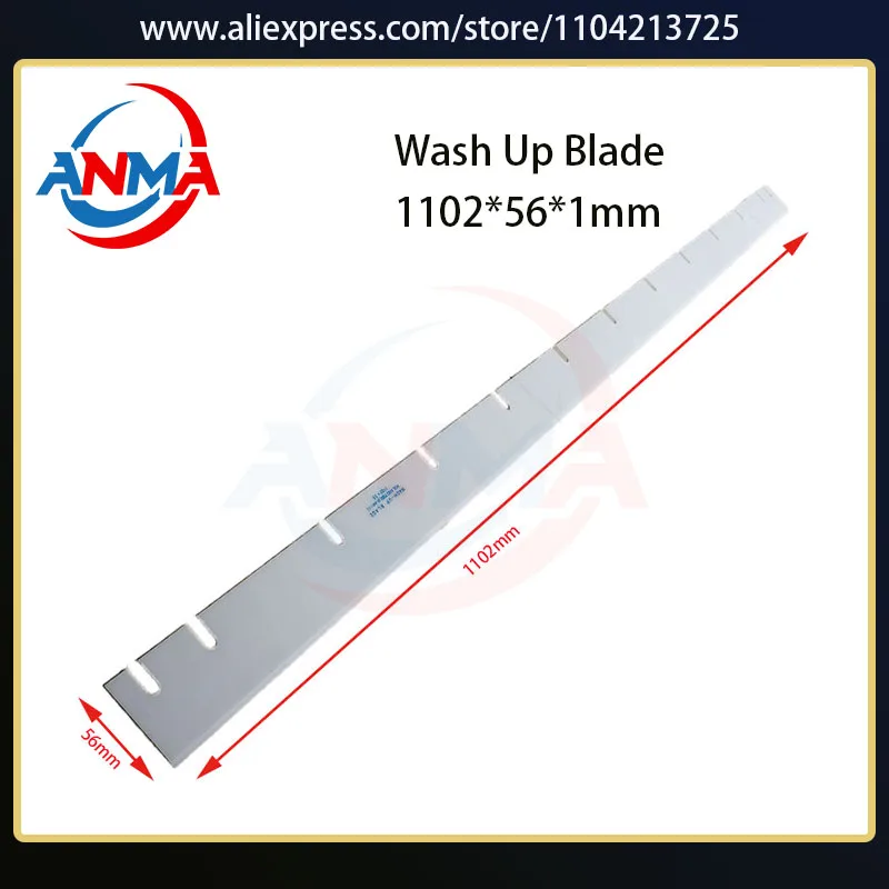2 шт. лезвие для мытья roland 700 скребок с 13 отверстиями 1102*56*1 0 мм мужчин принтер Roland