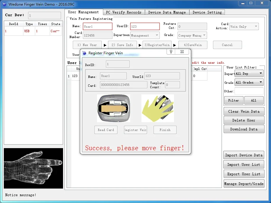 HFSecurity заводская цена бесплатное устройство для просмотра венозных сосудистых