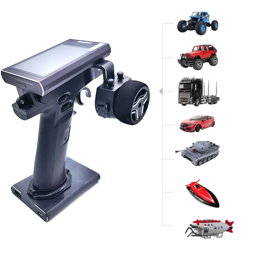 FlySky Noble NB4 Новый стильный 4-канальный 2 4G цветной сенсорный экран радиоуправления