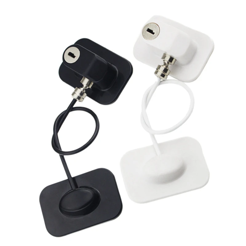 

GTBL 4X Baby Safety Window Restrictors With Safety Lock Cable,No Screws Required To Avoid Damage And Protect The Safety,Black