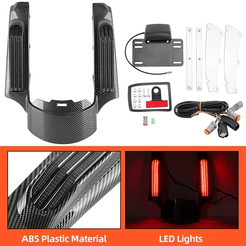 Светодиодный задний фонарь для мотоцикла удлинитель заднего крыла комплект