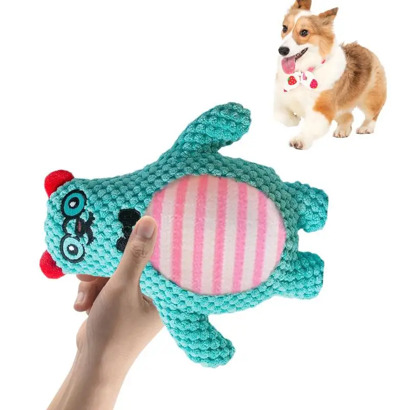 

Small Dog Squeaky Toys Puppy Teething Toys Stuffed Animals Plush Pet Toy For Teeth Cleaning And Chewing Small Medium Dogs