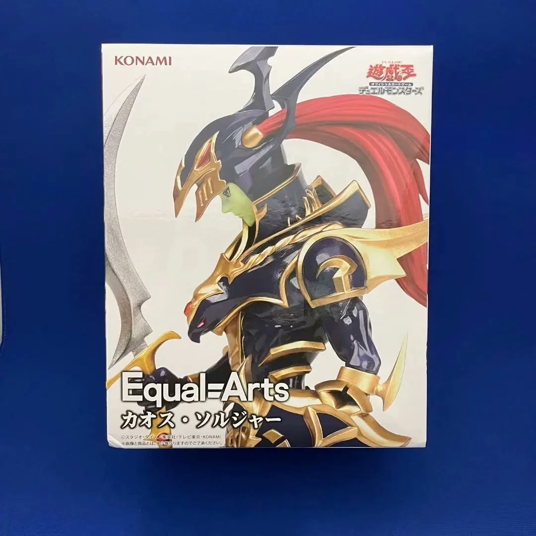 Фото Подлинная KONAMI Yu-Gi-Oh! Фигурка воина равных искусств Хаоса, модель, коллекционная игрушка №5