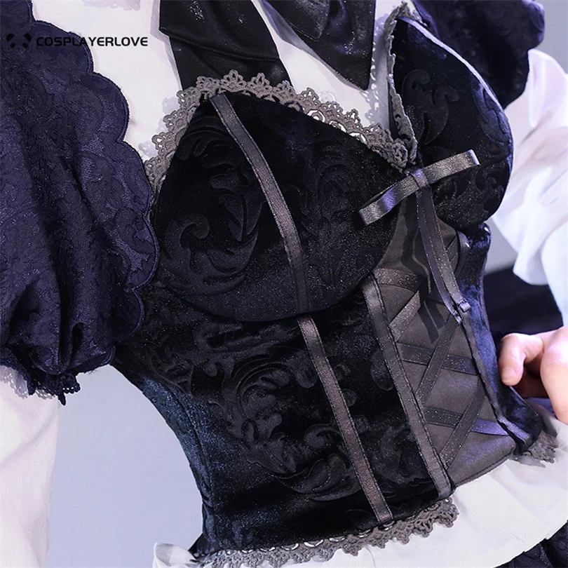 Love Chunibyo и другие бреда! Rikka Takanashi Косплей Костюм Хэллоуин Рождественский наряд