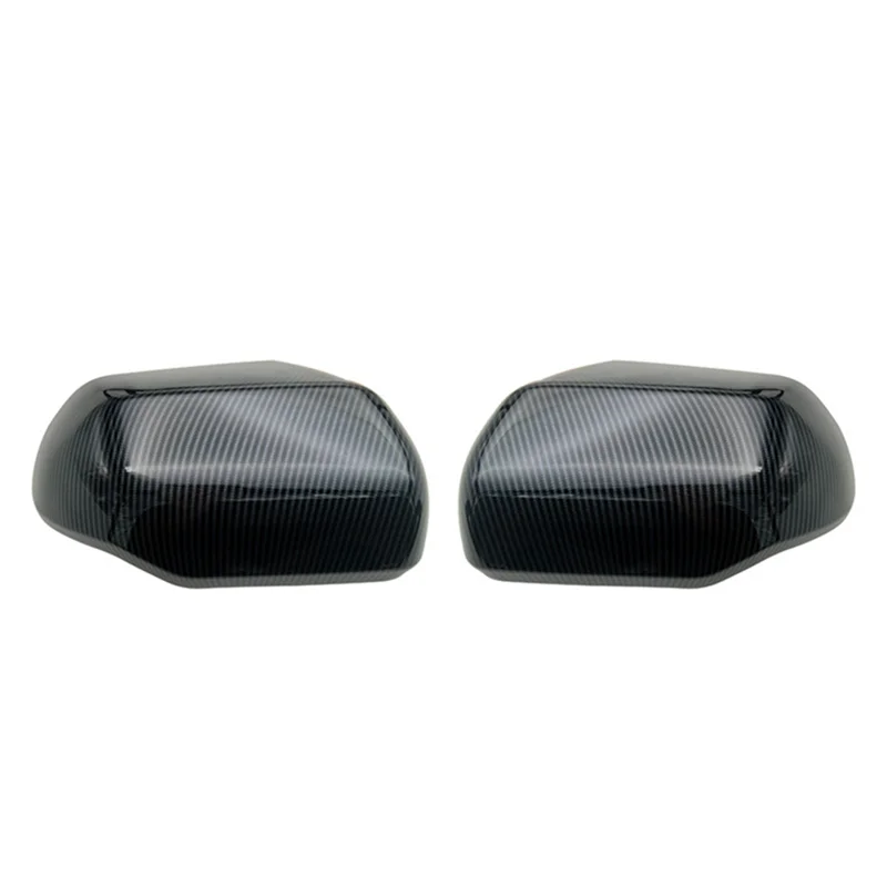 

Car Carbon Fiber Rearview Side Glass Mirror Cover Trim Rear Mirror Covers Shell for Toyota Sequoia 2023+