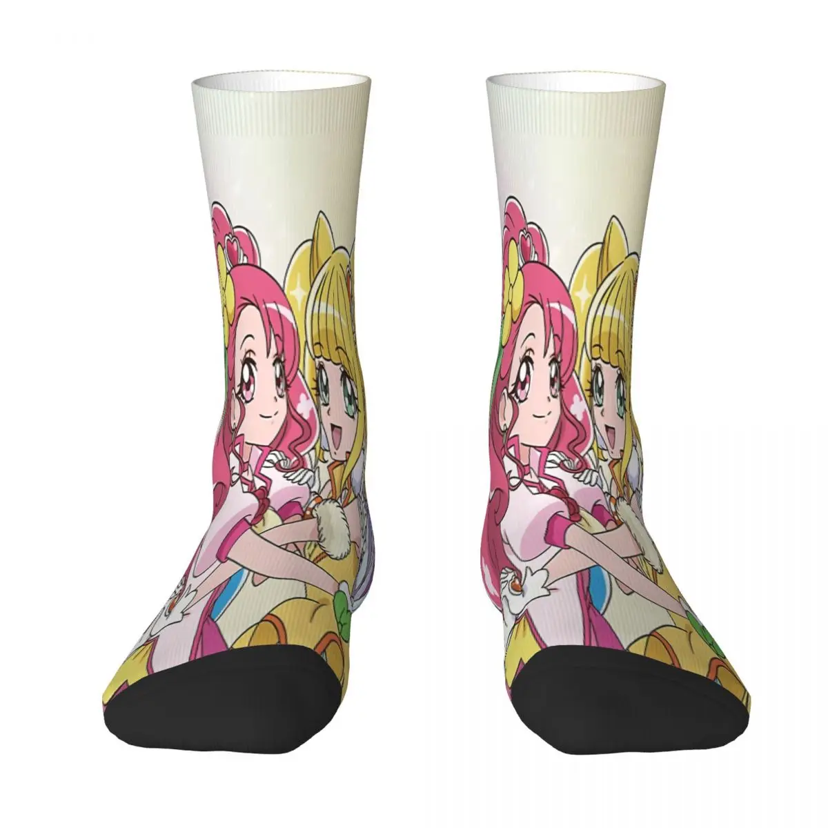 

Healin Good Pretty Cure Precure Princess Anime Sock Socks Men Women Polyester Stockings Customizable Funny